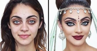 18 Pessoas totalmente transformadas pela maquiagem