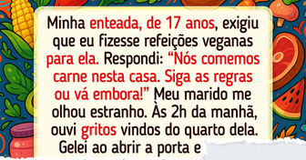 Me recuso a fazer comida vegana para minha enteada, não sou empregada dela