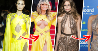 17 Trajes que parecem diferentes em modelos de passarela e celebridades