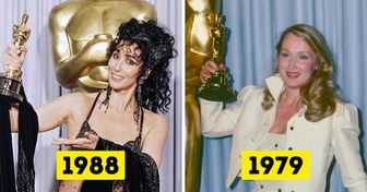 26 Fotos de famosas quando elas ganharam um Oscar pela primeira vez