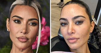 Kim Kardashian compartilha selfie totalmente natural e fãs a elogiam por não usar filtros