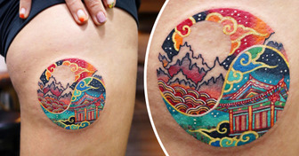 Artista coreano cria tatuagens enigmáticas que contam histórias quando as olhamos mais de perto