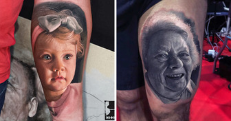 Um artista extremamente talentoso cria tatuagens de fotos tão realistas que nos deixam hipnotizados