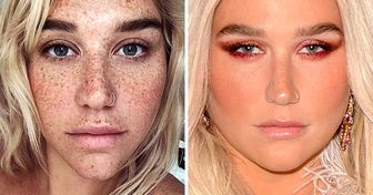 Como são 25 celebridades antes de fazer maquiagem