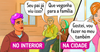 10+ Quadrinhos divertidos sobre os altos e baixos de viver na cidade grande e no interior