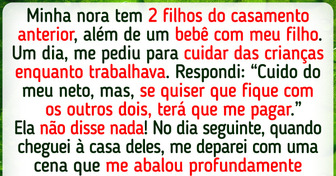 Tomei uma atitude e me recusei a ser babá dos filhos da minha nora de graça