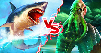 Megalodonte VS Kraken. Quem ganharia?
