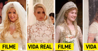 O que atrizes que interpretaram noivas famosas no cinema ou na TV usaram em seus casamentos na vida real