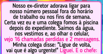 16 Histórias sobre chefes cujas peculiaridades dificilmente serão esquecidas