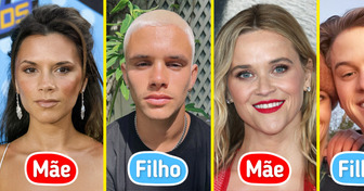 11 Filhos de famosos que poderiam se passar por gêmeos de seus pais