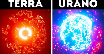 O que você observaria se explodisse planetas diferentes