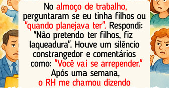 Falei no trabalho que não quero ter filhos e agora o RH se envolveu