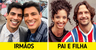 10 Famosos brasileiros que já atuaram com parentes e muitos sequer imaginavam o parentesco