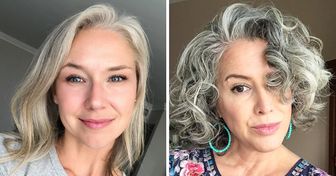 18 Mulheres que assumiram com muito orgulho os cabelos grisalhos