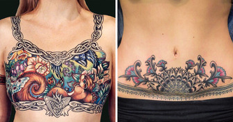 20 Pessoas que usaram tatuagens para transformar suas cicatrizes em arte