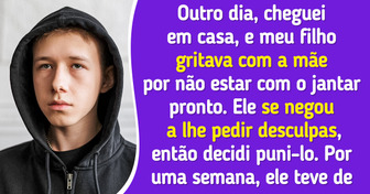 Meu filho não valoriza tudo o que sua mãe faz, então decidi lhe ensinar uma lição valiosa