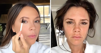 Victoria Beckham revela insegurança com sobrancelhas e admite que nem o próprio marido a viu assim