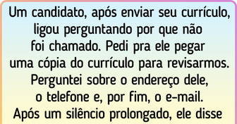 13 Currículos tão absurdos que foram direto para a lixeira, segundo os recrutadores