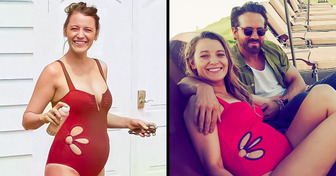 Blake Lively anuncia gravidez do quarto filho em evento e faz questão de mostrar a barriga