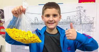 O garoto com autismo que, aos 10 anos, construiu uma réplica do Titanic com 65 mil peças de LEGO