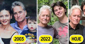 Michael Douglas surge em foto com o filho e todos só falam de um detalhe