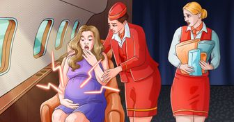 O que acontece se uma mulher der à luz dentro de um avião