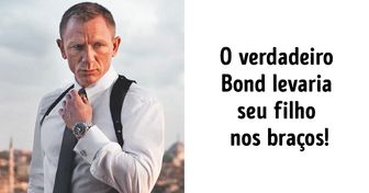 James Bond foi criticado por levar seu bebê numa mochila fofinha
