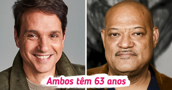 20 Famosos com a mesma idade, mas que parecem ter anos de diferença