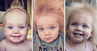 Conheça “Baby Einstein”, a menina que conquistou as redes sociais com seu cabelo indomável