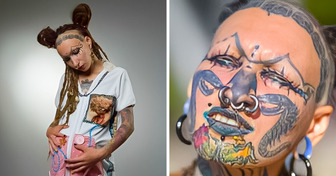 Mãe, 36 anos, é criticada por ter tatuagens em todo o corpo