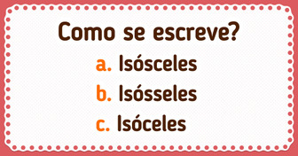 Descubra o quanto você sabe de gramática e ortografia respondendo a estas 20 perguntas