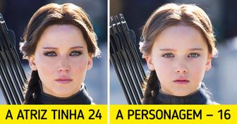 Como ficaria a aparência de 18 atores caso tivessem a mesma idade de seus personagens nos filmes