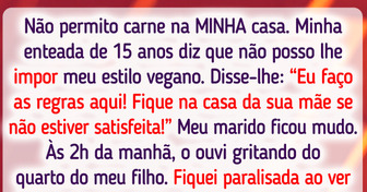 Sou vegana e na MINHA casa decido o que a filha do meu marido pode comer