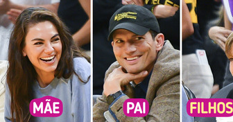 Aparição pública de Ashton Kutcher e Mila Kunis com os filhos rouba a cena por um detalhe inusitado