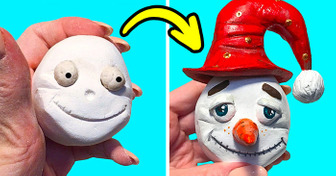 Como fazer um boneco de neve que não derrete