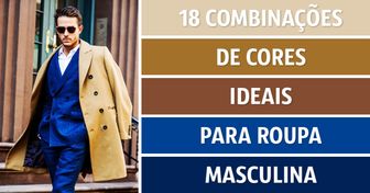 18 Combinações ideais de cores para roupa masculina