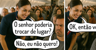 Comissária viraliza ao revelar o truque que usa com quem se recusa a trocar de lugar