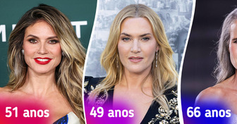 18 Estrelas que mostram como a idade pode ser a melhor aliada da beleza