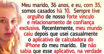 Usei a calculadora no celular do meu marido e descobri que ele me traía há cinco anos