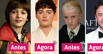 12 Famosos que cresceram num piscar de olhos, bem diante das câmeras
