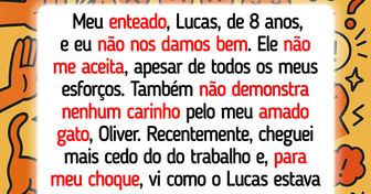 Prefiri meu gato ao meu enteado e agora sou a madrasta cruel