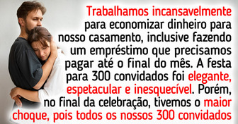 O comportamento dos nossos convidados arruinou nossa lua de mel