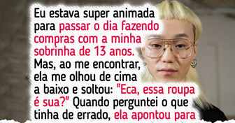 Minha sobrinha criticou meu corpo e ainda queria comprar roupa comigo