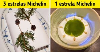 22 Pratos de restaurantes com estrelas Michelin que talvez não matem a fome, mas são realmente impressionantes