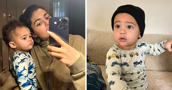 Kylie Jenner finalmente revela o rosto de seu filho de 11 meses e seu nome único