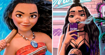 10 Princesas da Disney são transformadas em “bad girls”