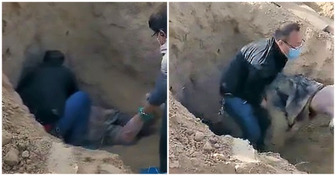 Uma idosa paralisada de 79 anos sobrevive 3 dias debaixo da terra, após ser enterrada viva por seu próprio filho