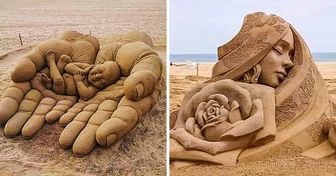 27 Fotos que comprovam que a areia pode virar obra de arte