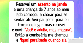 Paguei pelo meu assento e não vou cedê-lo a uma criança mimada