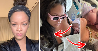 Rihanna compartilha fotos da sala de parto com seus filhos e é elogiada por sua honestidade